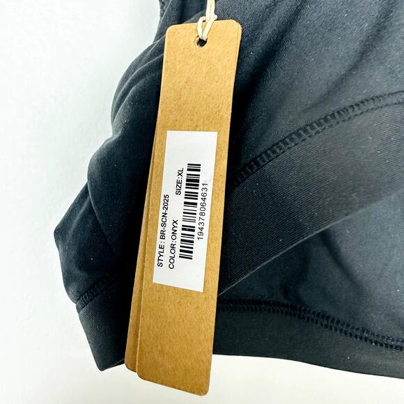 Skims NWT Onyx Seamless Non-Wired Bralette Bra XL - Picture 3 of 4